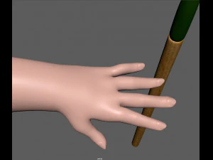 contadino Modello 3D