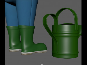 farmer 3Dモデル