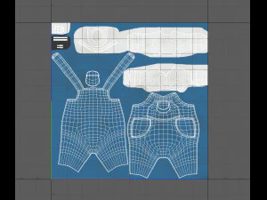 contadino Modello 3D