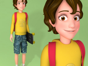 teenager 3Dモデル