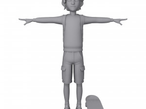 teenager 3D Модель