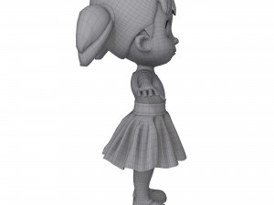 little girl 3D 模型