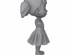 little girl 3D 模型