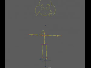 little girl 3D Model