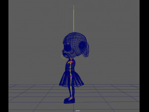 little girl 3D 模型