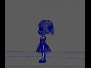 little girl 3D Model