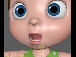 little girl 3D Model