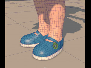 little girl 3D 模型