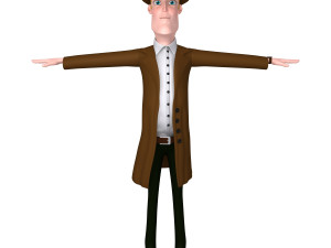 detective Model 3D