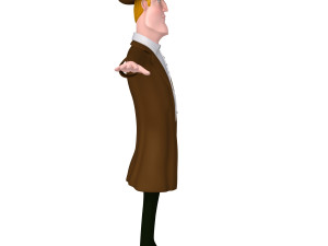 detective Model 3D