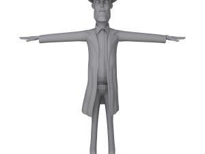 detective Model 3D