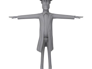detective 3D Model