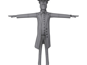 detective Model 3D