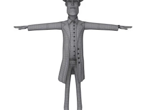 detective 3D Model