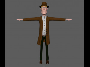 detective Model 3D