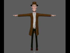 detective 3D Model