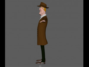 detective Model 3D