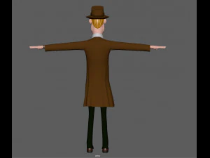 detective 3D Model