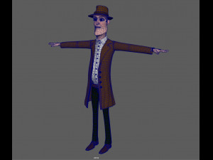 detective Model 3D