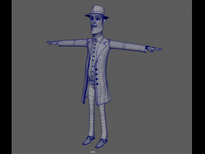 detective Model 3D
