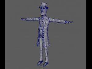 detective 3D Model