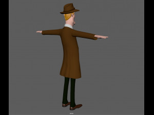 detective Model 3D