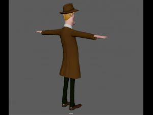detective 3D Model