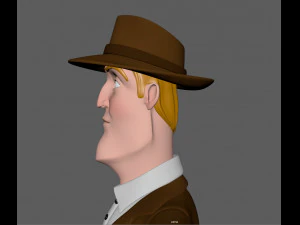 detective 3D Model