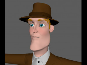 detective Model 3D