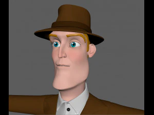 detective 3D Model