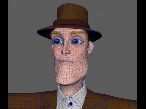 detective Model 3D