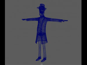 detective 3D Model