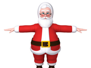 santa claus 3D Model