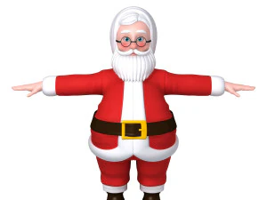 santa claus 3D Model