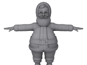 santa claus 3D Model