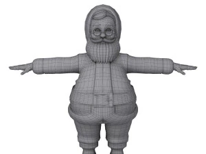santa claus 3D Model
