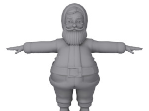 santa claus 3D Model