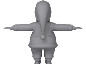 santa claus 3D Model