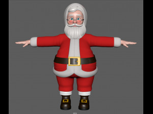 santa claus 3D Model