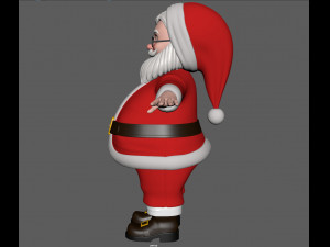 santa claus 3D Model
