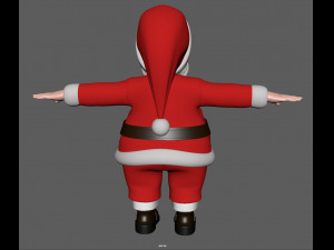 santa claus 3D Model