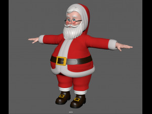 santa claus 3D Model