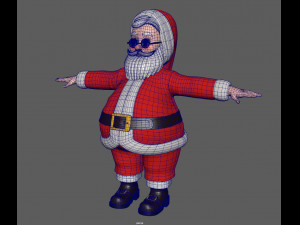 santa claus 3D Model