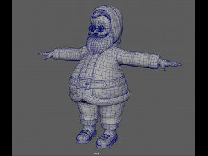santa claus 3D Model