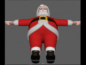 santa claus 3D Model