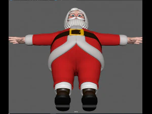 santa claus 3D Model