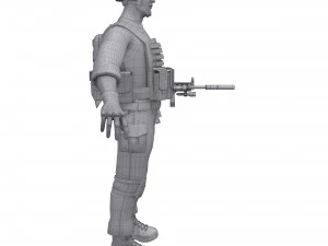 soldier 3D Model
