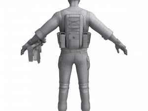 soldier 3D Model