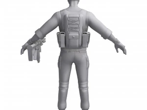 soldier 3D Model