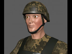 soldier 3D Model